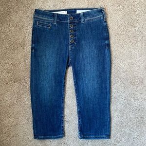 Anthropologie Pilcro and the Letterpress High-Rise Cropped Jeans - Size 26